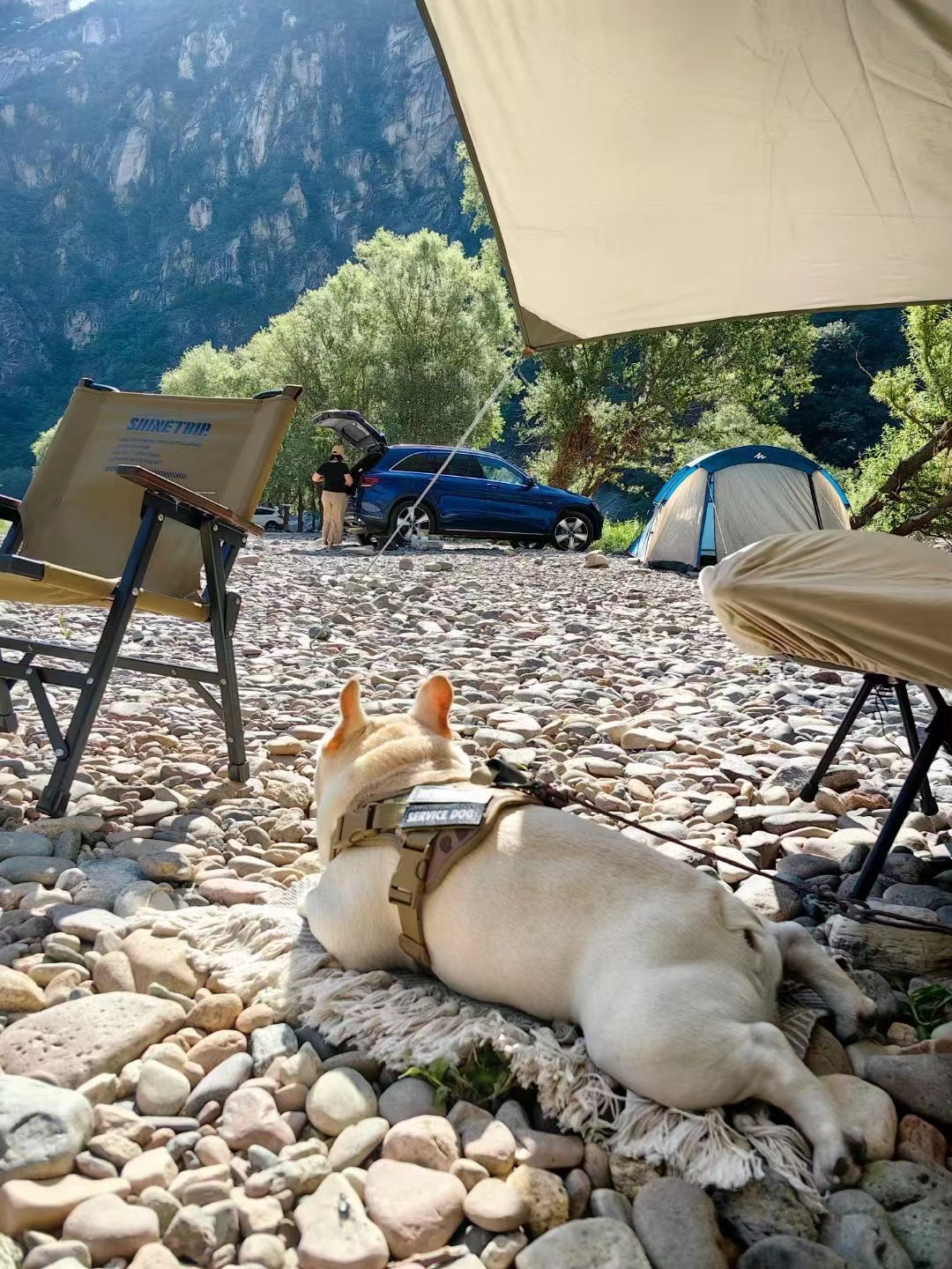 北京懷柔白河灣。受訪者供圖