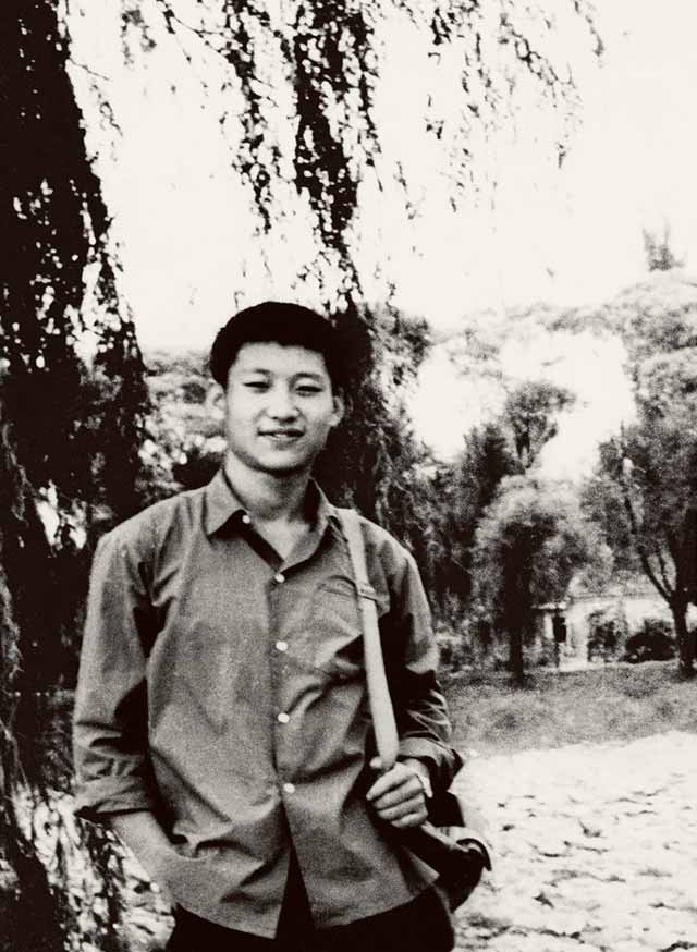 1972年時的習近平。